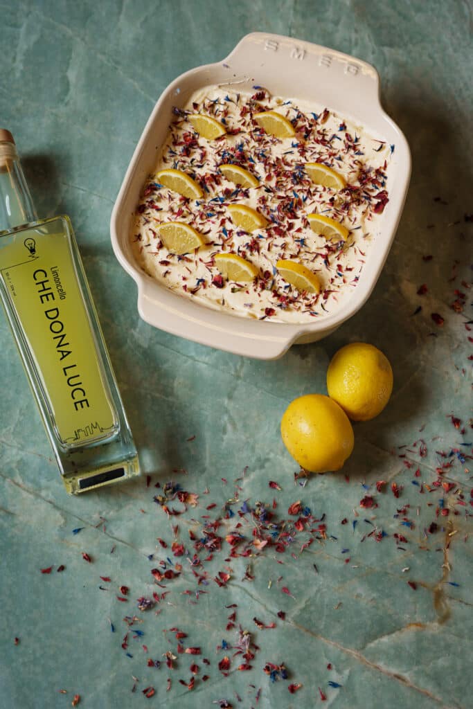 Limoncello tiramisu