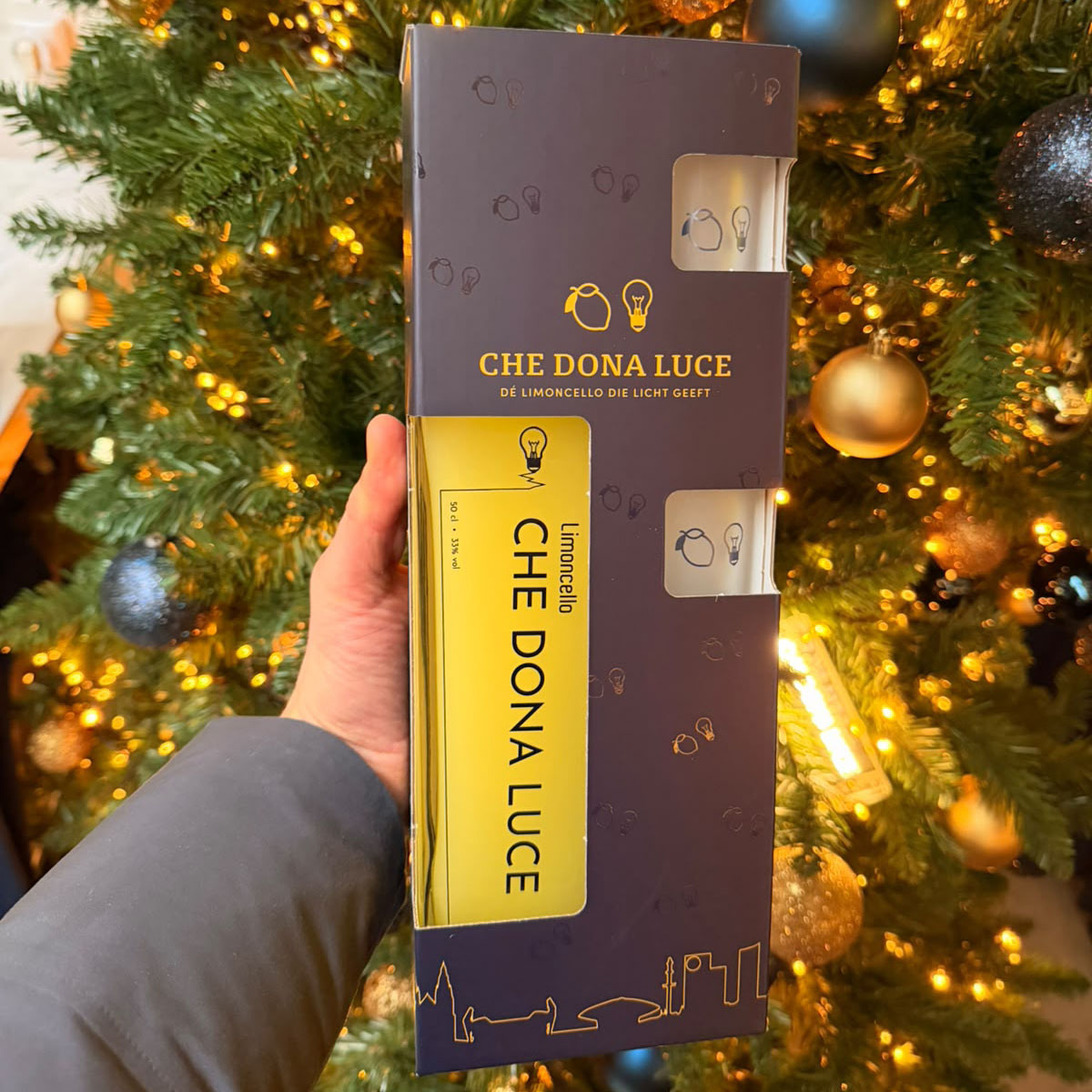 Voorbeeld van een gepersonaliseerd relatiegeschenk